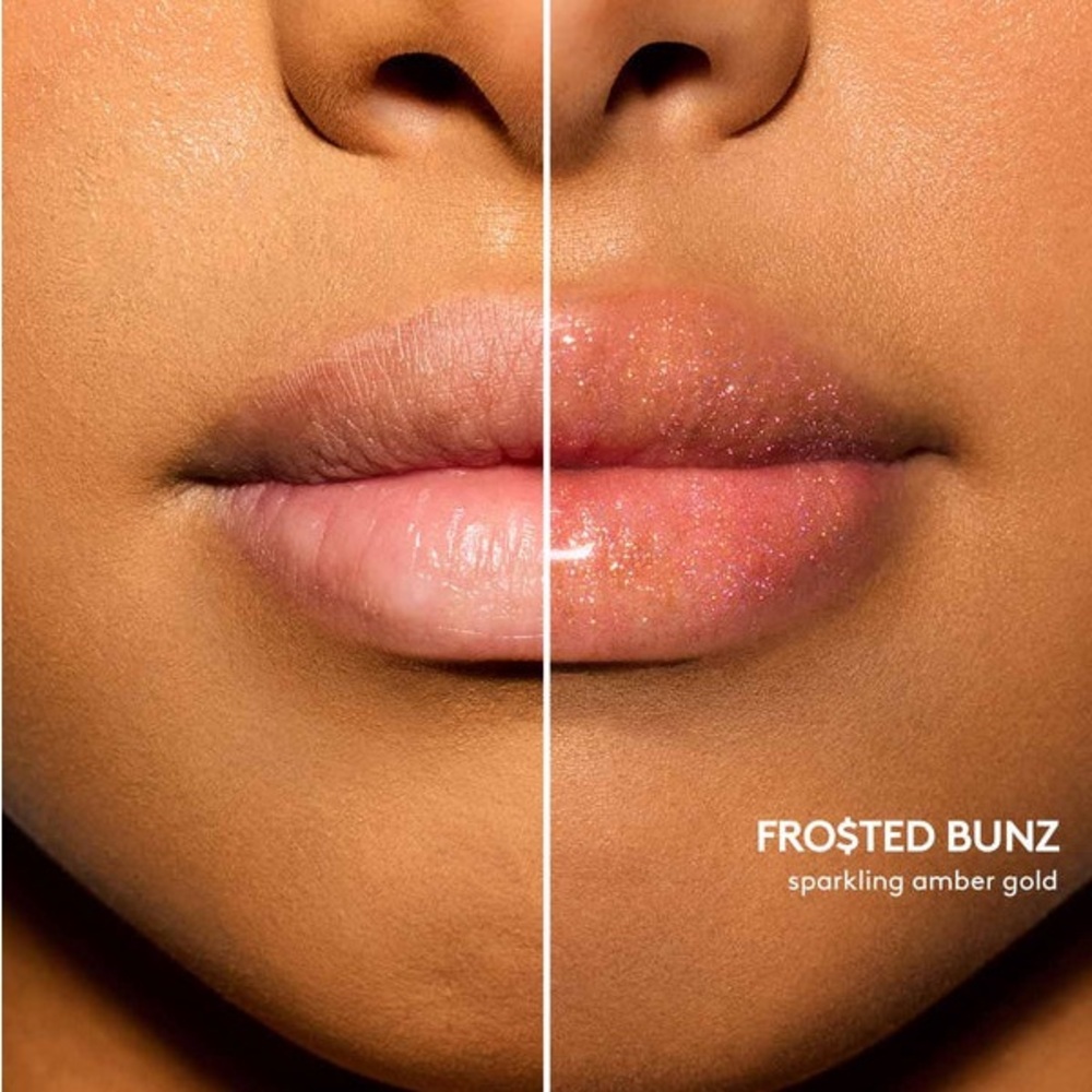 Fenty Beauty Gloss Bomb Oil in FRO$TED BUNZ 05 (Amber Gold) F/S NEW IN BOX! - Picture 7 of 14